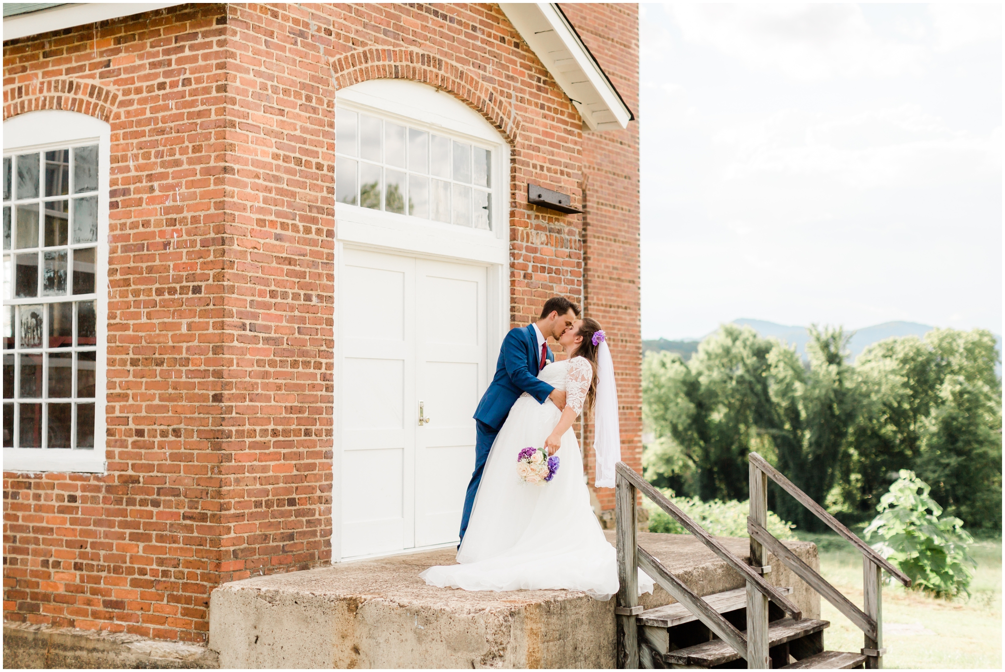 Blue Ridge Mountain Wedding Venue by alyssa rachelle photography