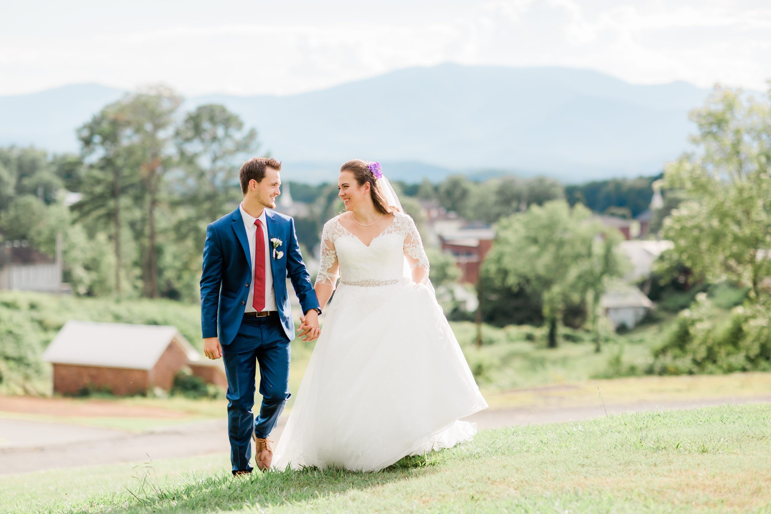 Blue Ridge Mountain Wedding Venue by alyssa rachelle photography
