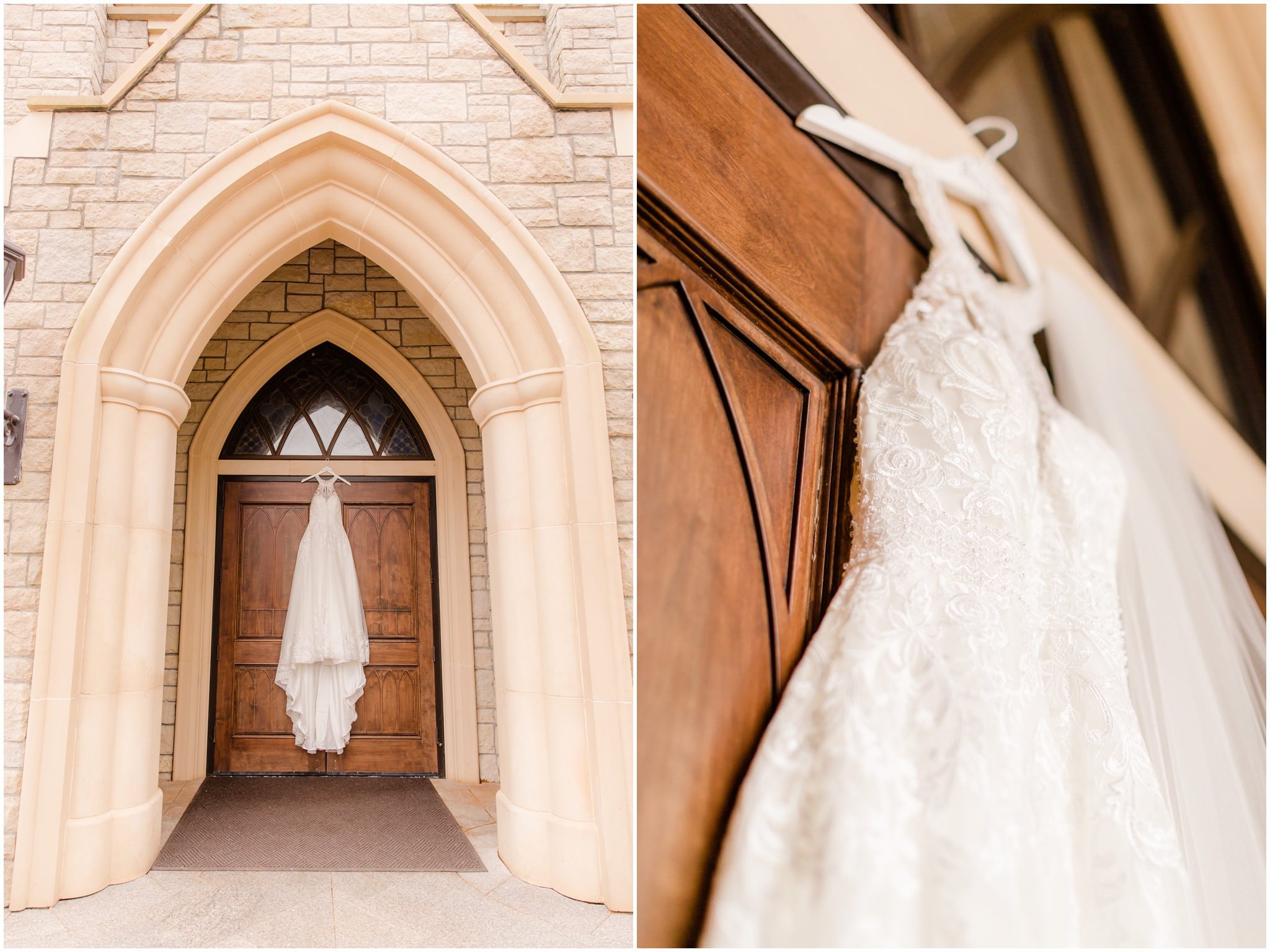 wedding at lee university chapel with alyssa rachelle photography in cleveland tennssee