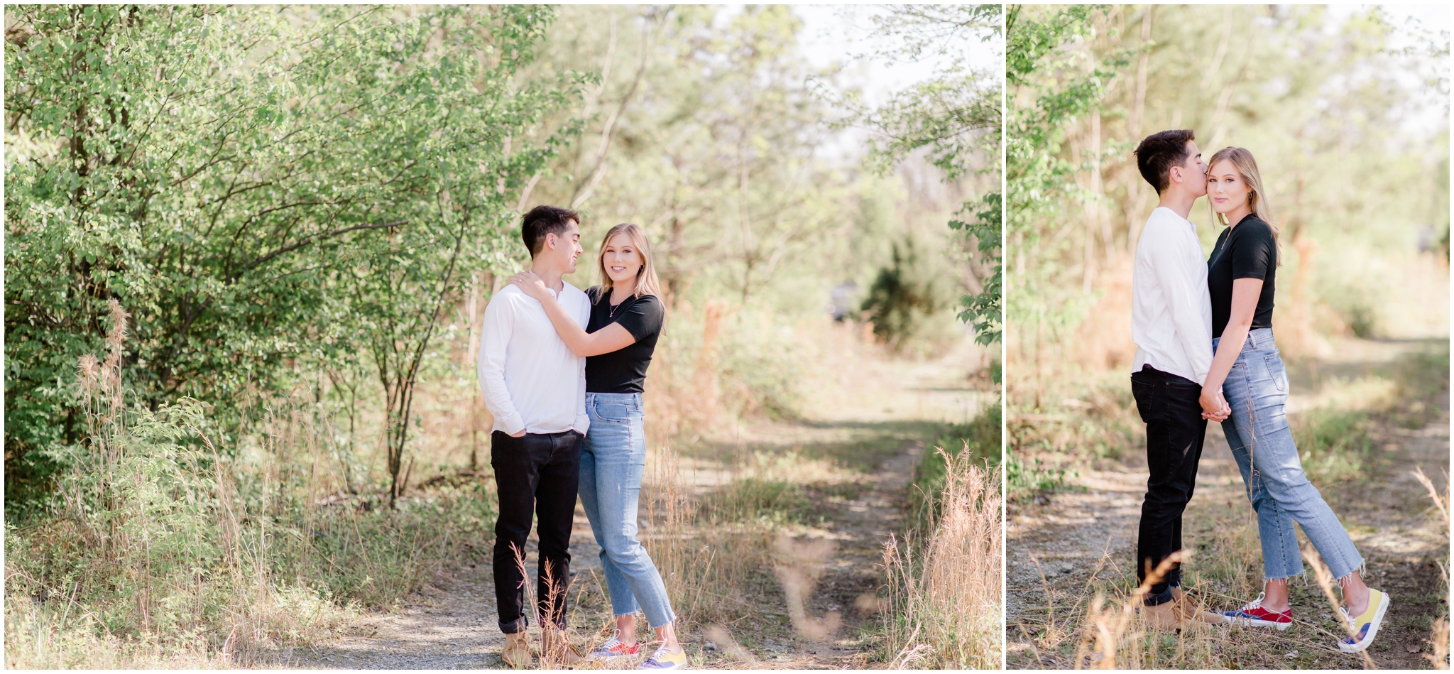Springtime Engagement Session in Downtown Chattanooga with chattanooga wedding photographer alyssa rachelle photography