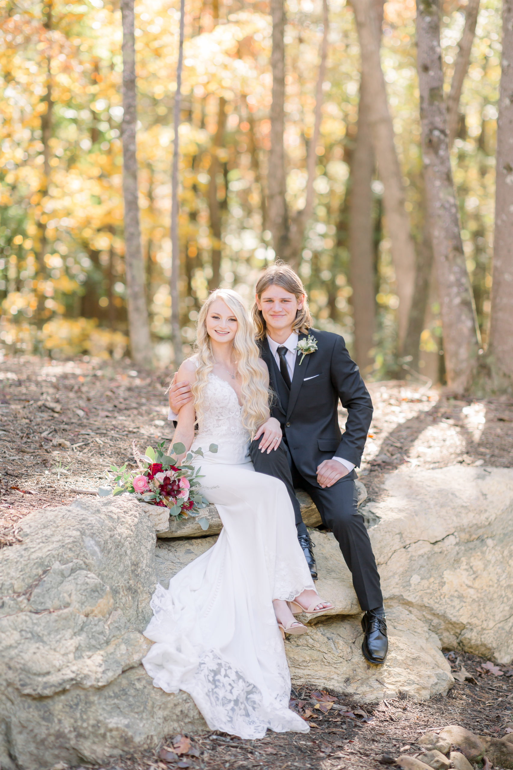 forest wedding venues in chattanooga, tn by chattanooga wedding photographer alyssa rachelle photography
