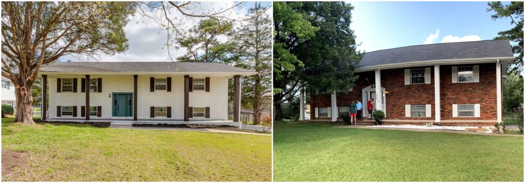 chattanooga real estate property flip before and afters by investors