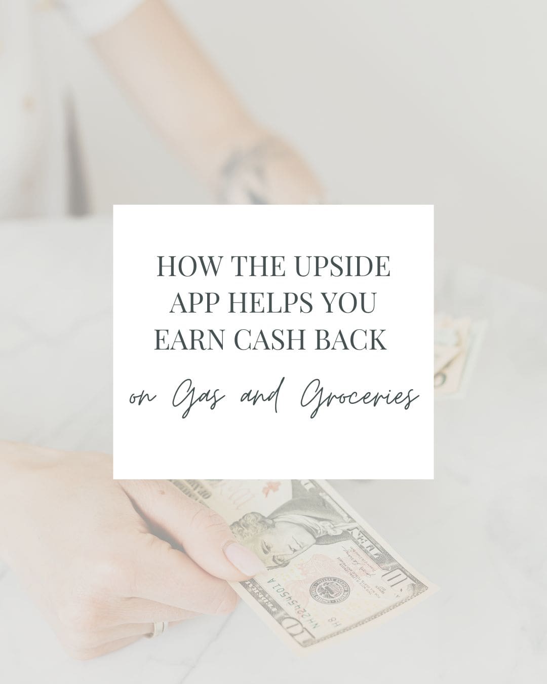 Blog post about how Upside is a free cash back app for gas, groceries, and restaurants for those who want to save.
