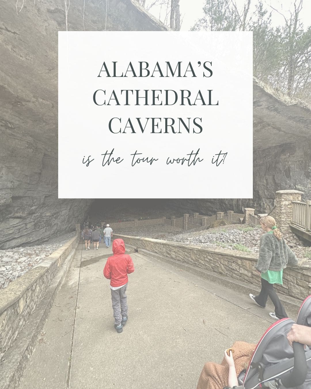 Goliath stalagmite at Cathedral Caverns State Park Alabama