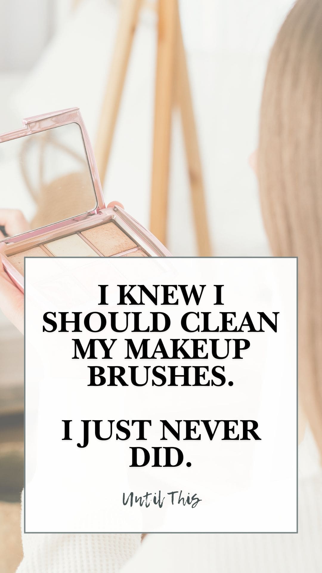 [Electric makeup brush cleaner spinner machine with bowl and brush collars on bathroom counter